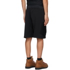 Stone Island Shadow Project Black Mesh Pocket Shorts