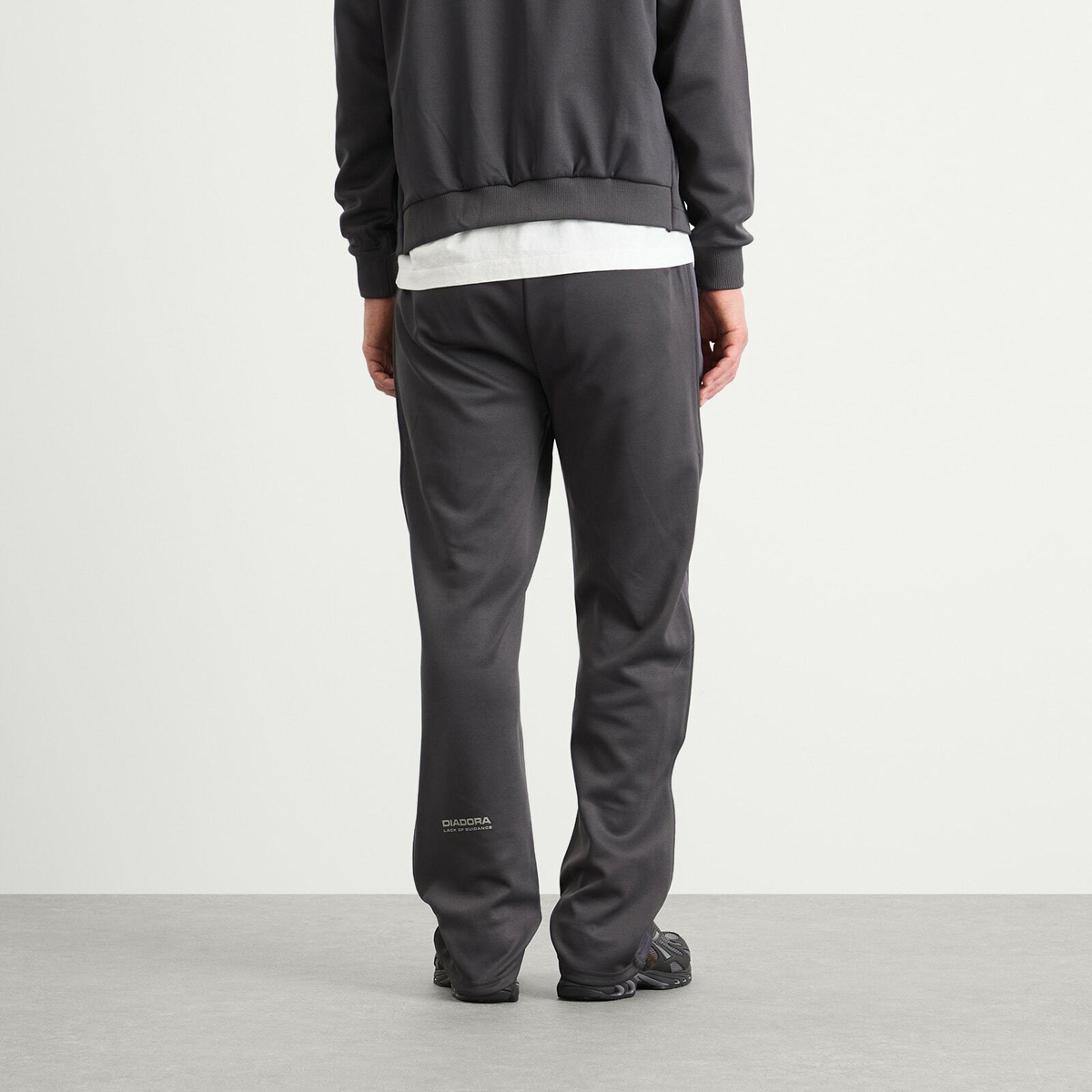 Diadora Men's x Lack of Guidance Track Pant in Grey