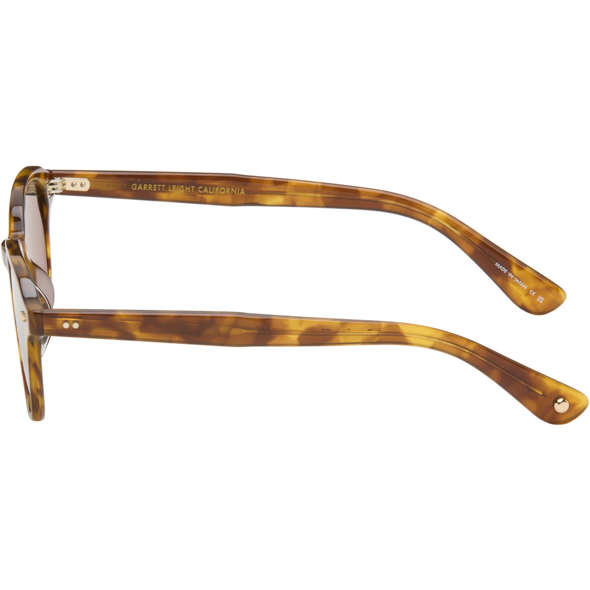 Garrett Leight Brown Lachman Sunglasses