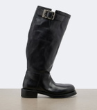 Balenciaga Leather biker boots