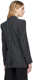 Filippa K Gray Pinstripe Blazer