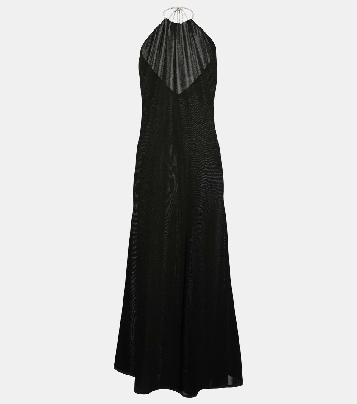 Alexandre Vauthier Halterneck jersey midi dress