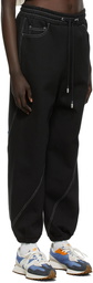 ADER error Black Denim Stitch Lounge Pants