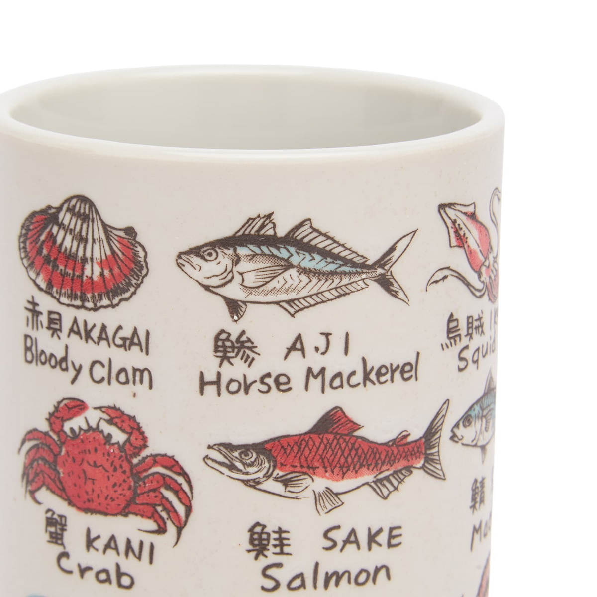 BEAMS JAPAN Fish Sushi Cup in White 