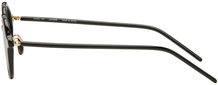 YUICHI TOYAMA. SSENSE Exclusive Black Janome Sunglasses