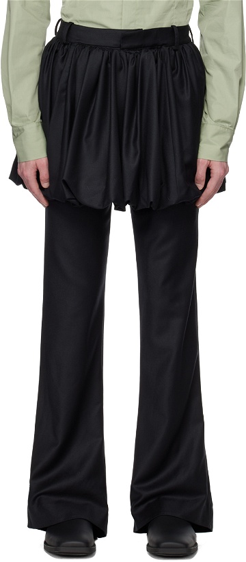 Photo: AARON ESH SSENSE Exclusive Black Trousers