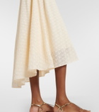 Eres Confidentielle silk and cotton midi dress