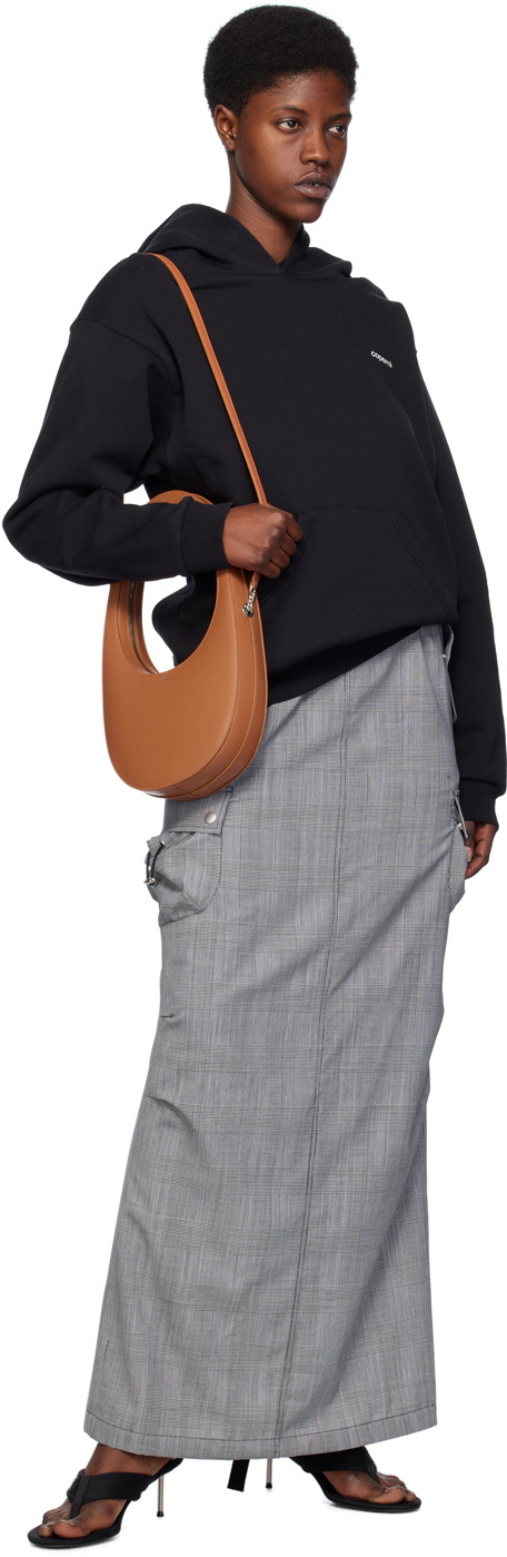 Coperni Coperni Crossbody beige leather Swipe Bag