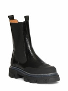 GANNI 50mm Cleated Mid Chelsea Boots