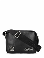 OFF-WHITE - Camera Bag Varsity Leather Crossbody Bag