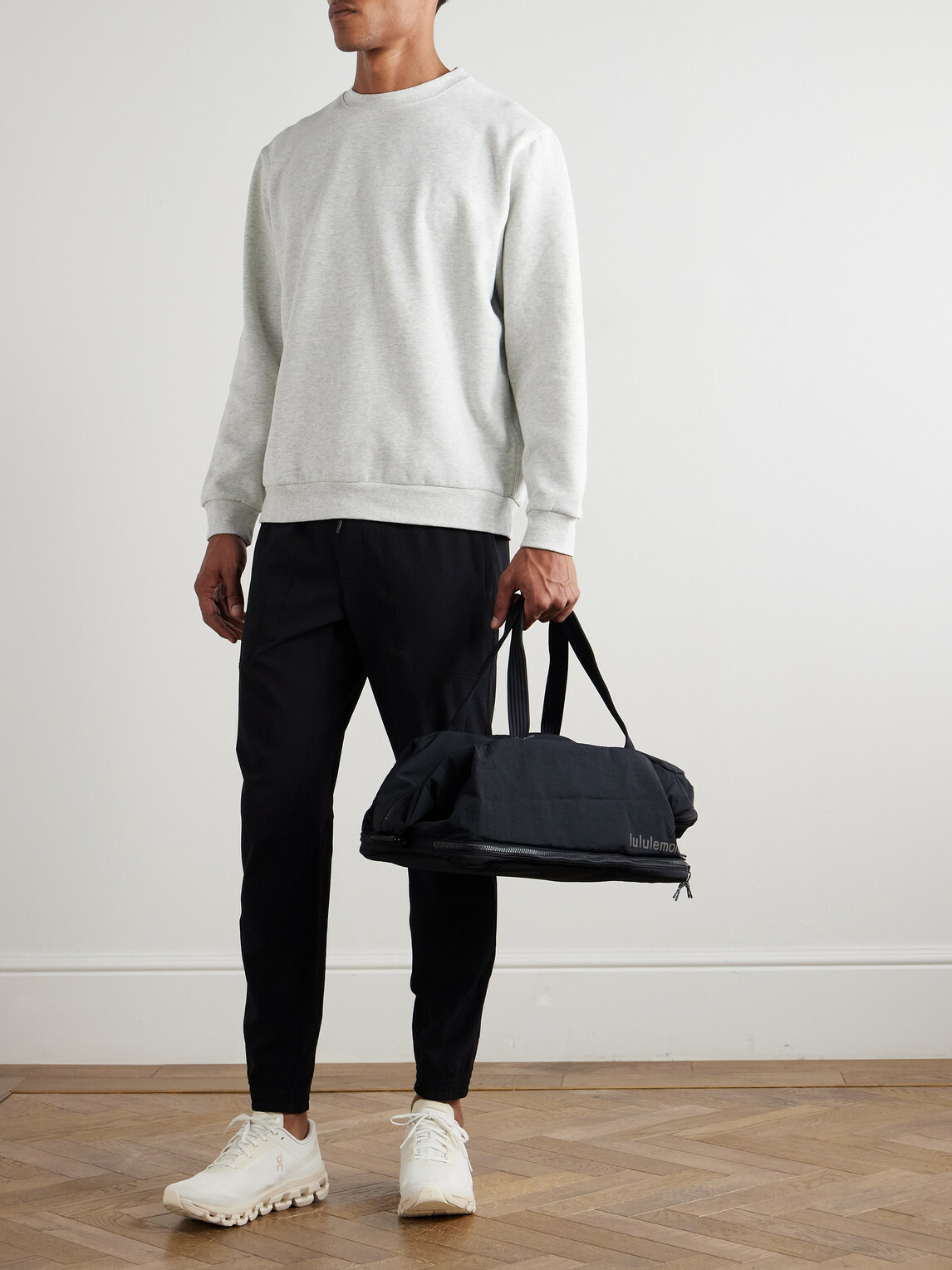 Lululemon - Licence to Train Tapered Stretch Recycled Waffle-Knit Joggers - Black