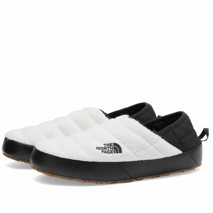 Photo: The North Face Women's Thermoball Traction Mule in Gardenia White/Black