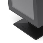 Newgate Clocks Monolith LCD Alarm Clock in Black 