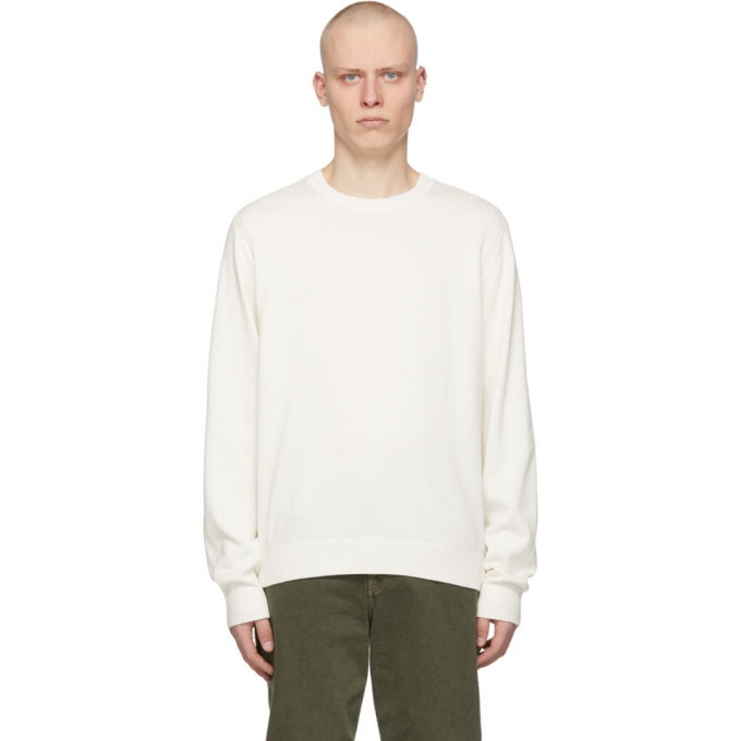 Photo: Helmut Lang Off-White Logo Sweater