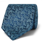 Charvet - 8.5cm Paisley Silk-Jacquard Tie - Blue