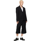 Dries Van Noten Black Cotton & Wool Twill Blazer