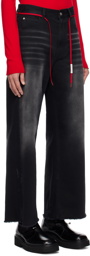 Marni Black Drawstring Jeans