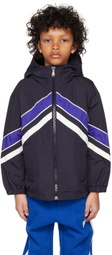 Moncler Enfant Kids Navy Hooded Jacket