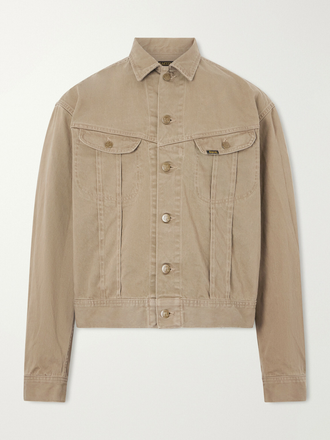 KAPITAL - Denim Jacket - Brown