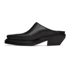 Bottega Veneta Black Square Toe Loafers