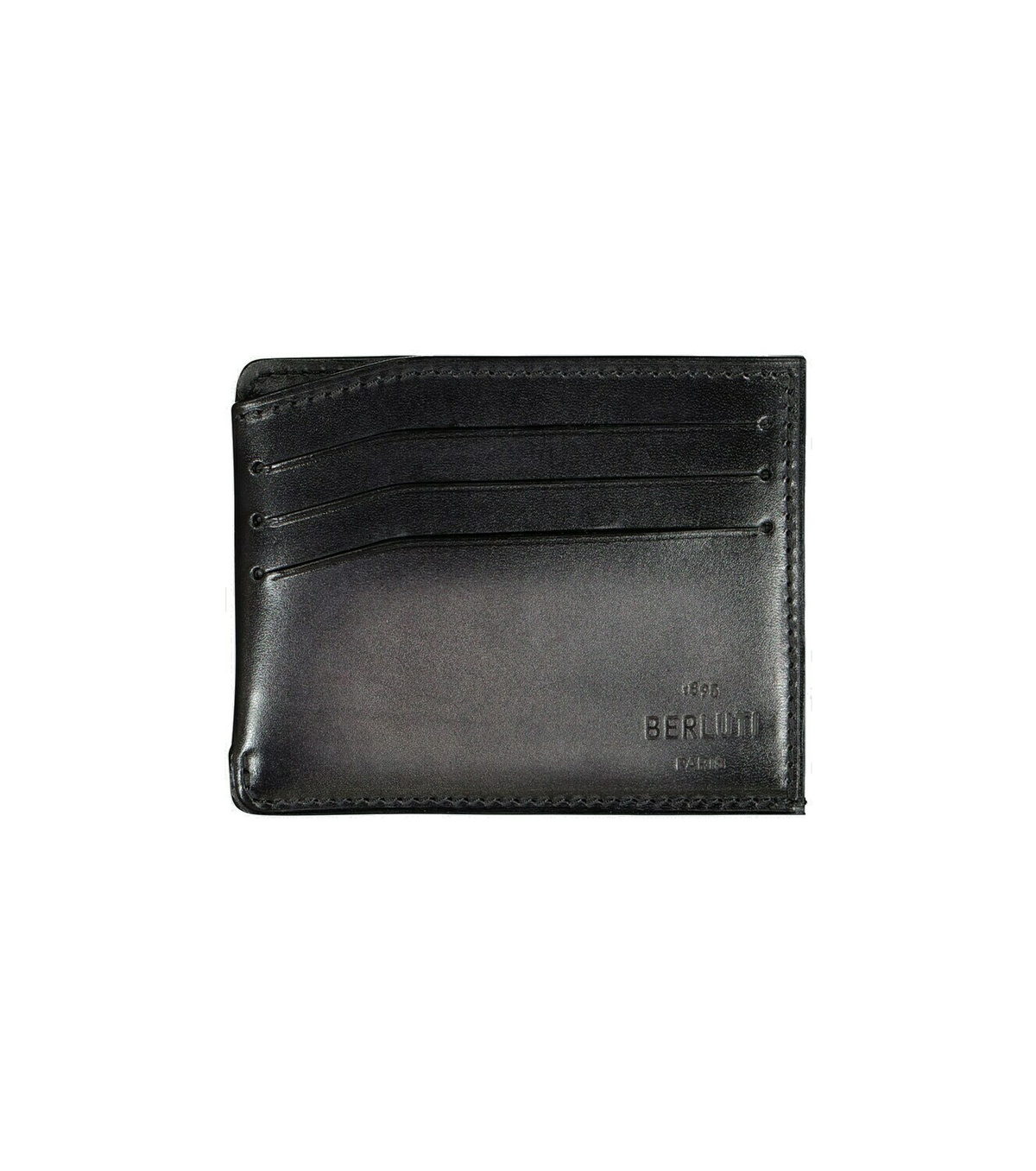 【Berluti】 Bambou Scrito cardholder Bambou Scritto Leather Card Holder | Berluti CA