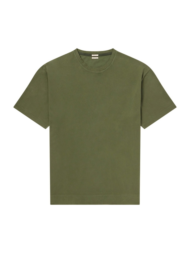 Photo: Massimo Alba - Nevis Cotton-Jersey T-Shirt - Green