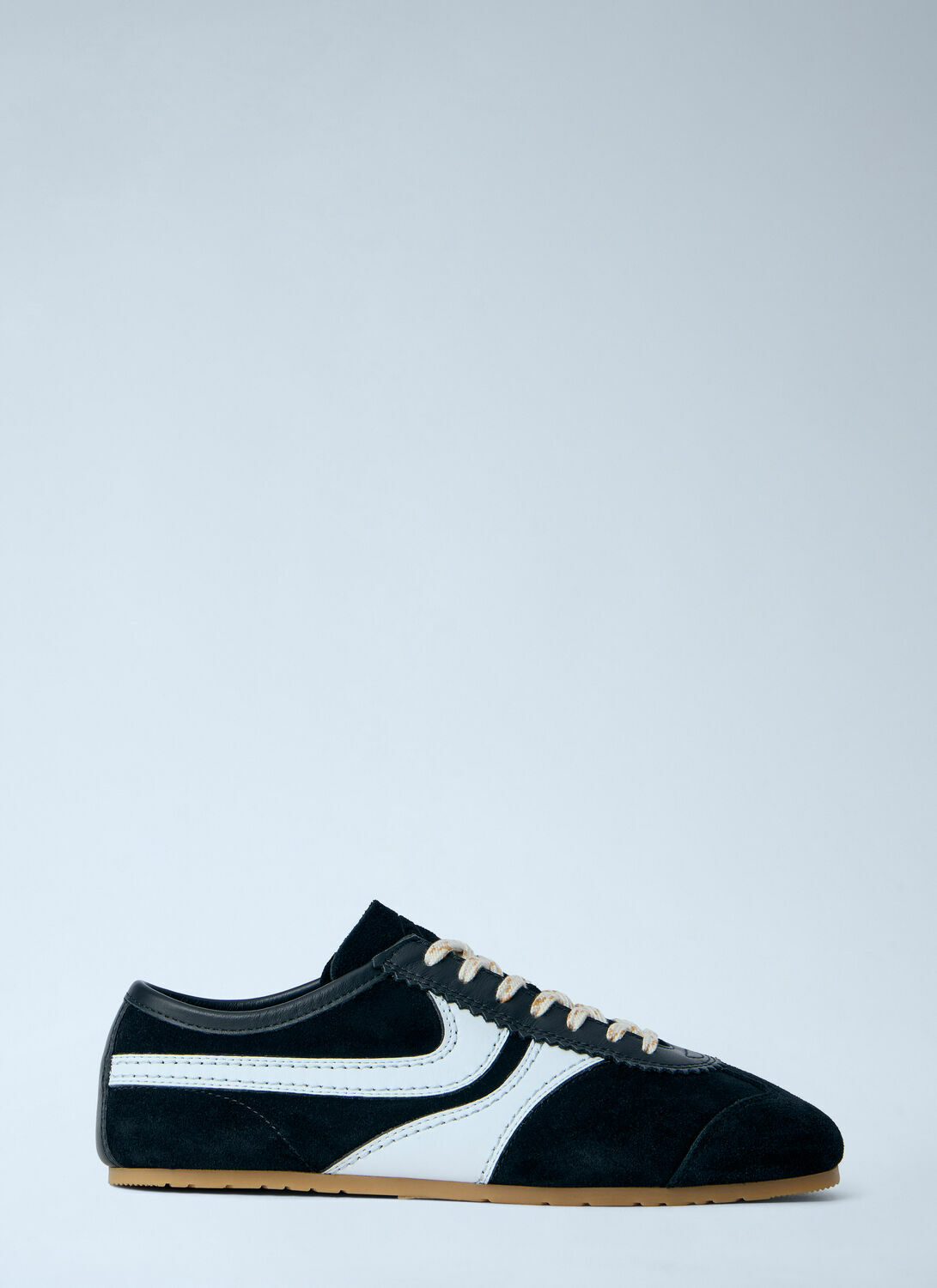 Dries Van Noten Suede Trimmed Sneakers
