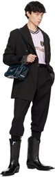 Martine Rose Navy Galaxy Bag