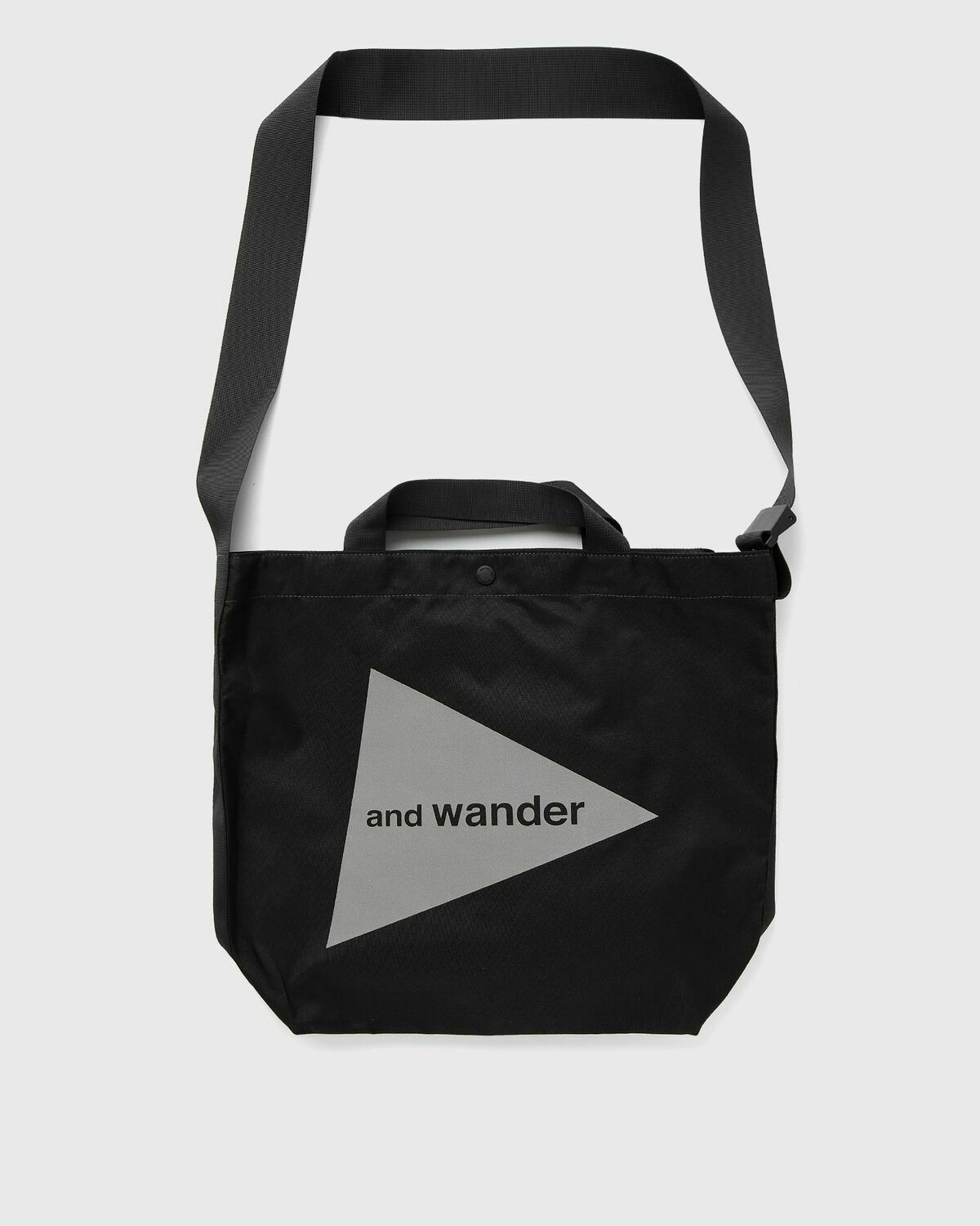 And Wander Recycle Ox Tote Bag Black Tote & Shopping Bags