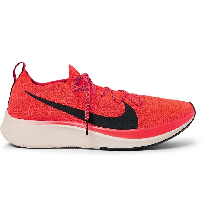 Photo: Nike Running - Zoom FlyKnit Running Sneakers - Men - Red