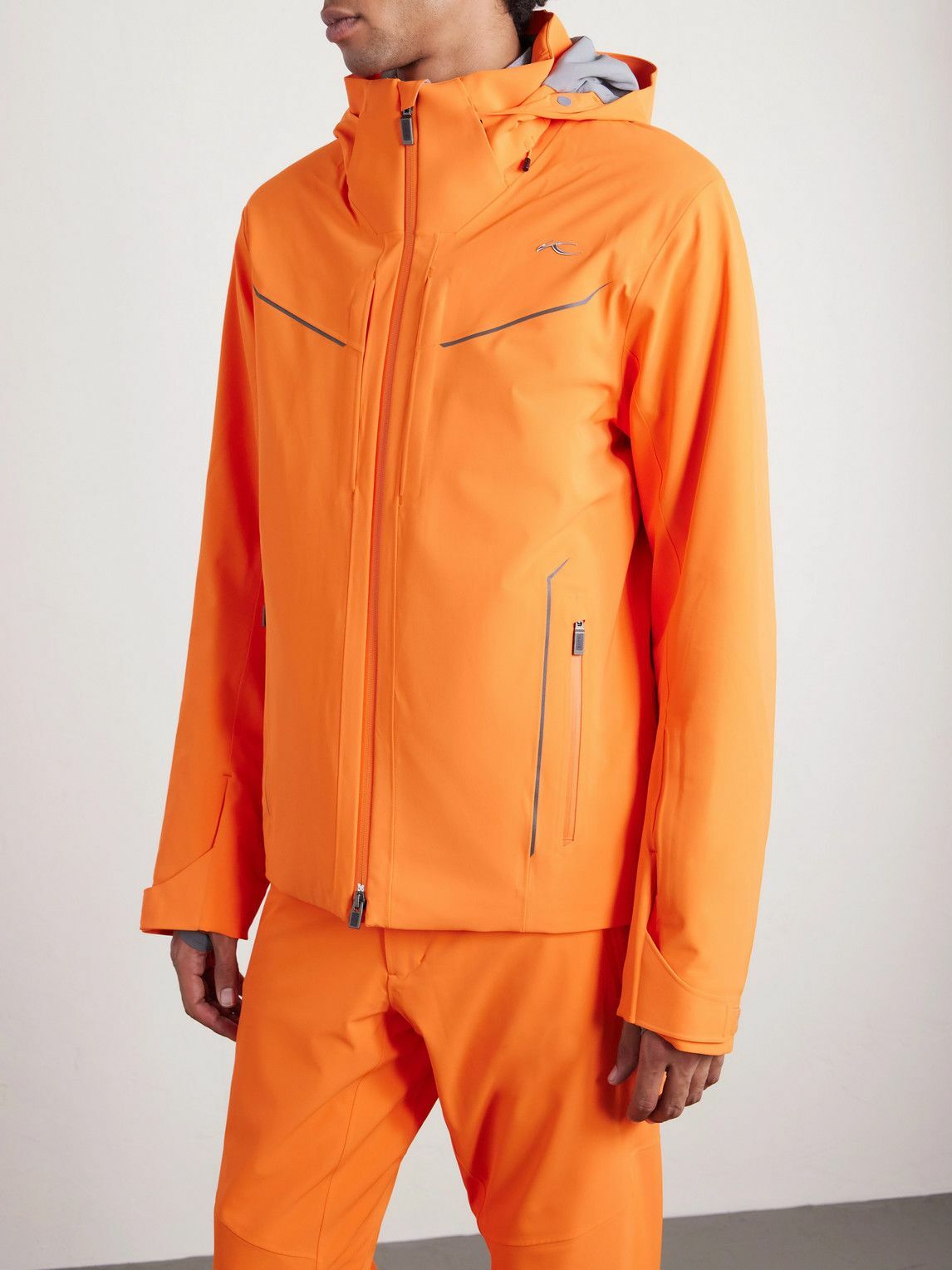 Kjus - Formula Padded Hooded Ski Jacket - Orange
