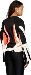 Junya Watanabe Black Paneled Jacket