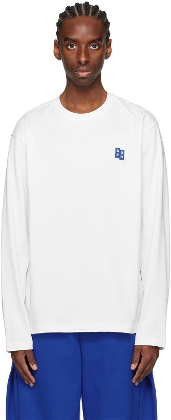 Photo: ADER error White Patch Long Sleeve T-Shirt