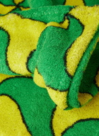 Wavy Triangle Beach Towel in Green