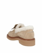 Roger Vivier Womens Loafers Light in Grey
