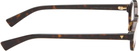 Bottega Veneta Brown Oval Glasses