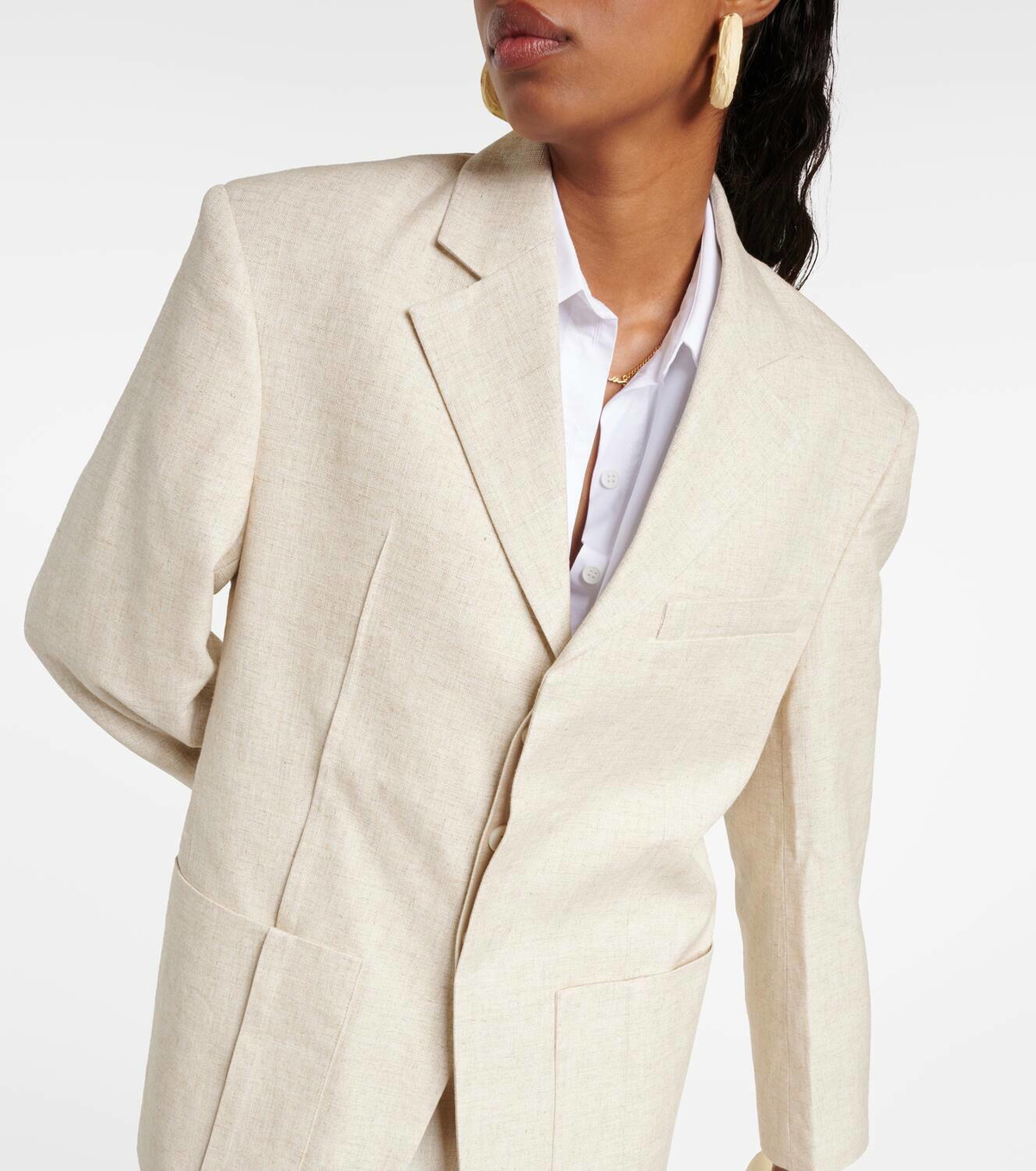 【送料&関税込】Jacquemus Oversized Button-up Blazer Jacquemus La Veste d'Homme oversized blazer Jacquemus