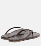 Staud Freja leather thong sandals