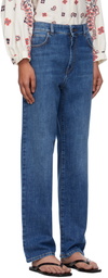 Weekend Max Mara Blue W90 Straight Jeans