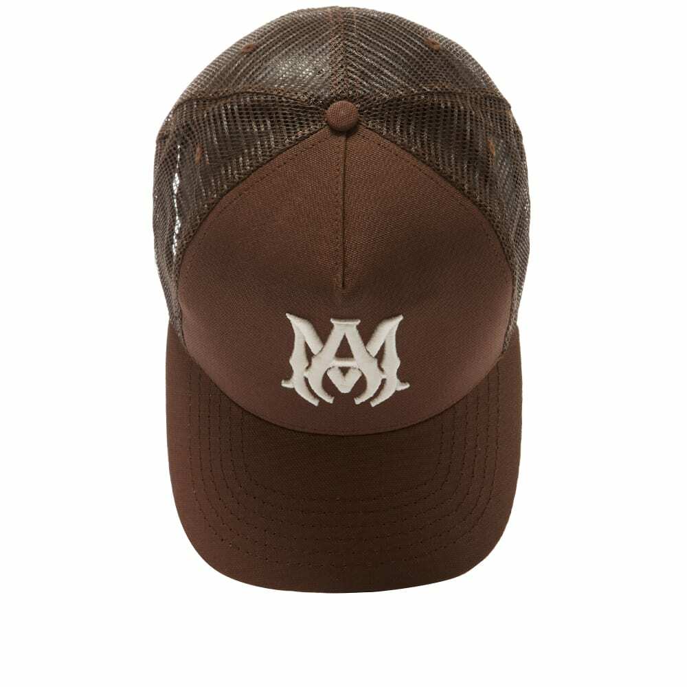 AMIRI MA Trucker Hat in Demitasse Amiri