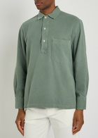 Officine Générale Jordy Cotton-twill Shirt Light Green