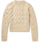 Acne Studios - Cable-Knit Sweater - Men - Beige