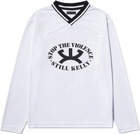 Still Kelly White 'Stop the Violence' Sport Sweatshirt