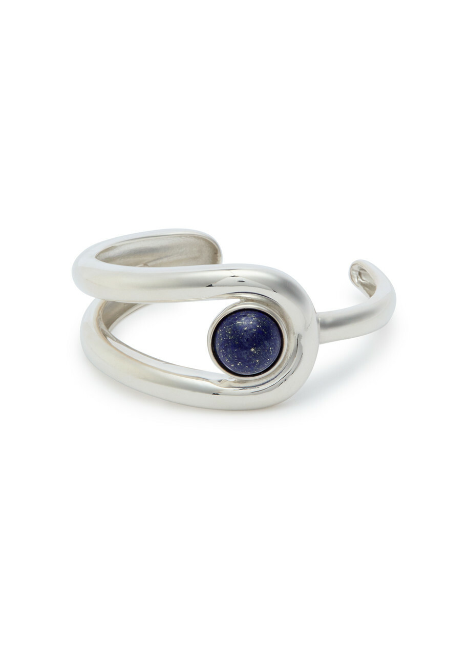 Agmes Becky Sculpted Sterling Silver Cuff - One Size