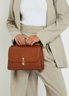 Gabriela Hearst Leonora Medium Leather top Handle bag - Tan - One Size
