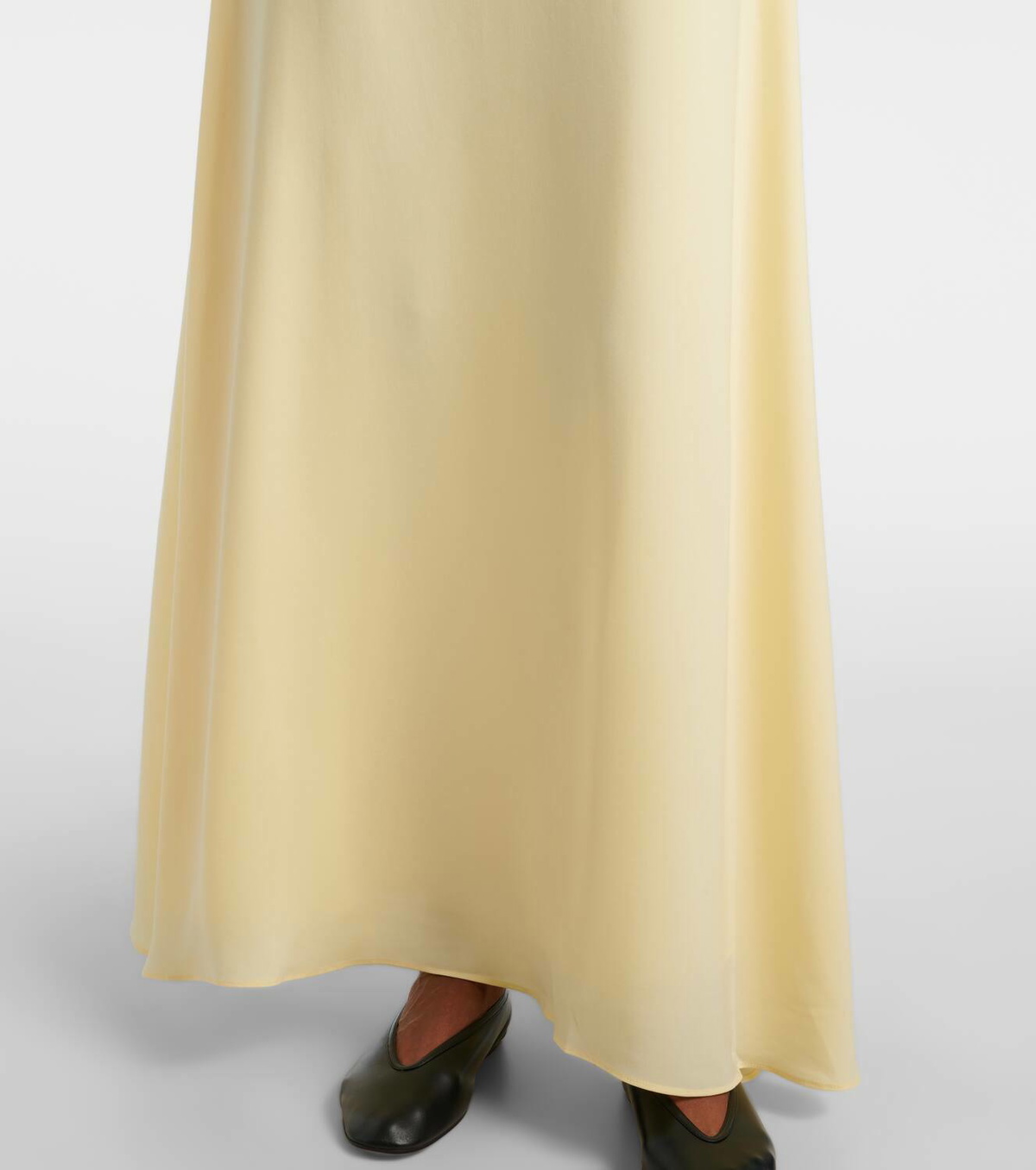 Leset Ari crêpe maxi dress