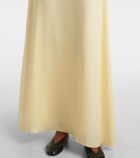 Leset Ari crêpe maxi dress