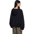 Dries Van Noten Black Hannett Tris Sweatshirt