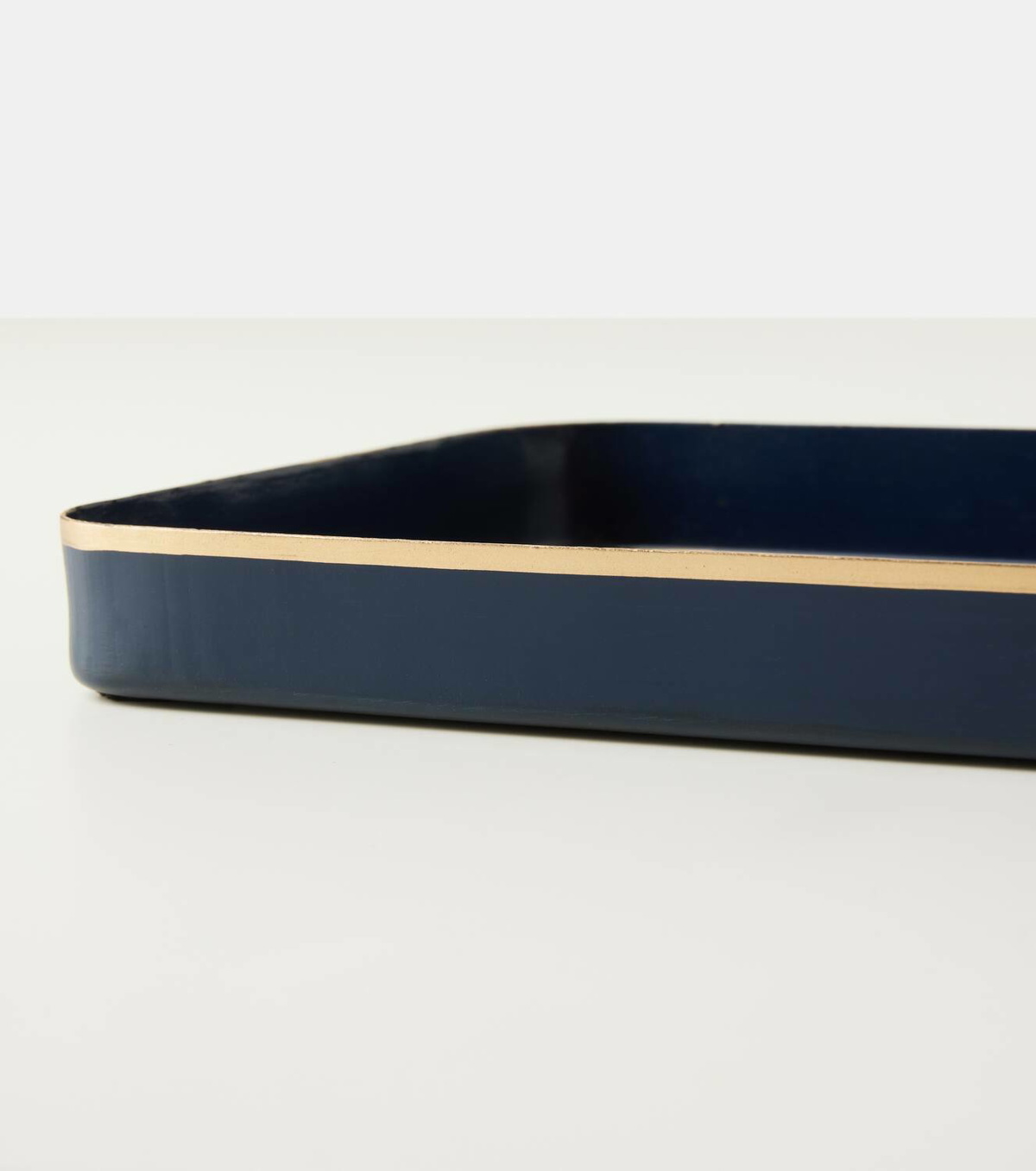Les-Ottomans Lobster painted iron tray