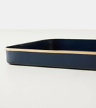 Les-Ottomans Lobster painted iron tray
